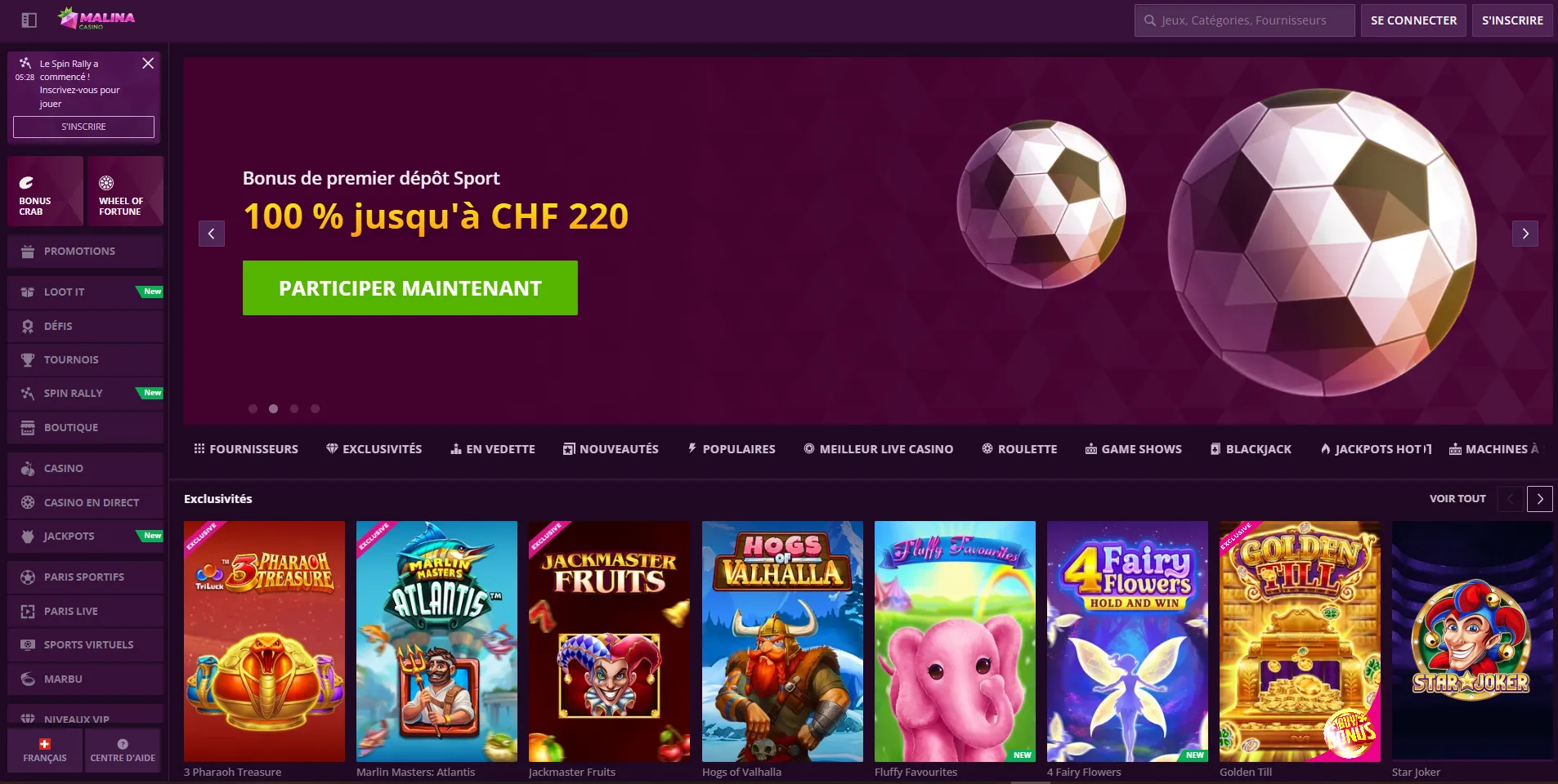 Revue détaillée du top meilleur casino Suisse
