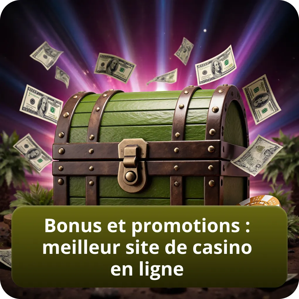 Bonus exclusifs et promotions : meilleur site de casino en ligne Suisse